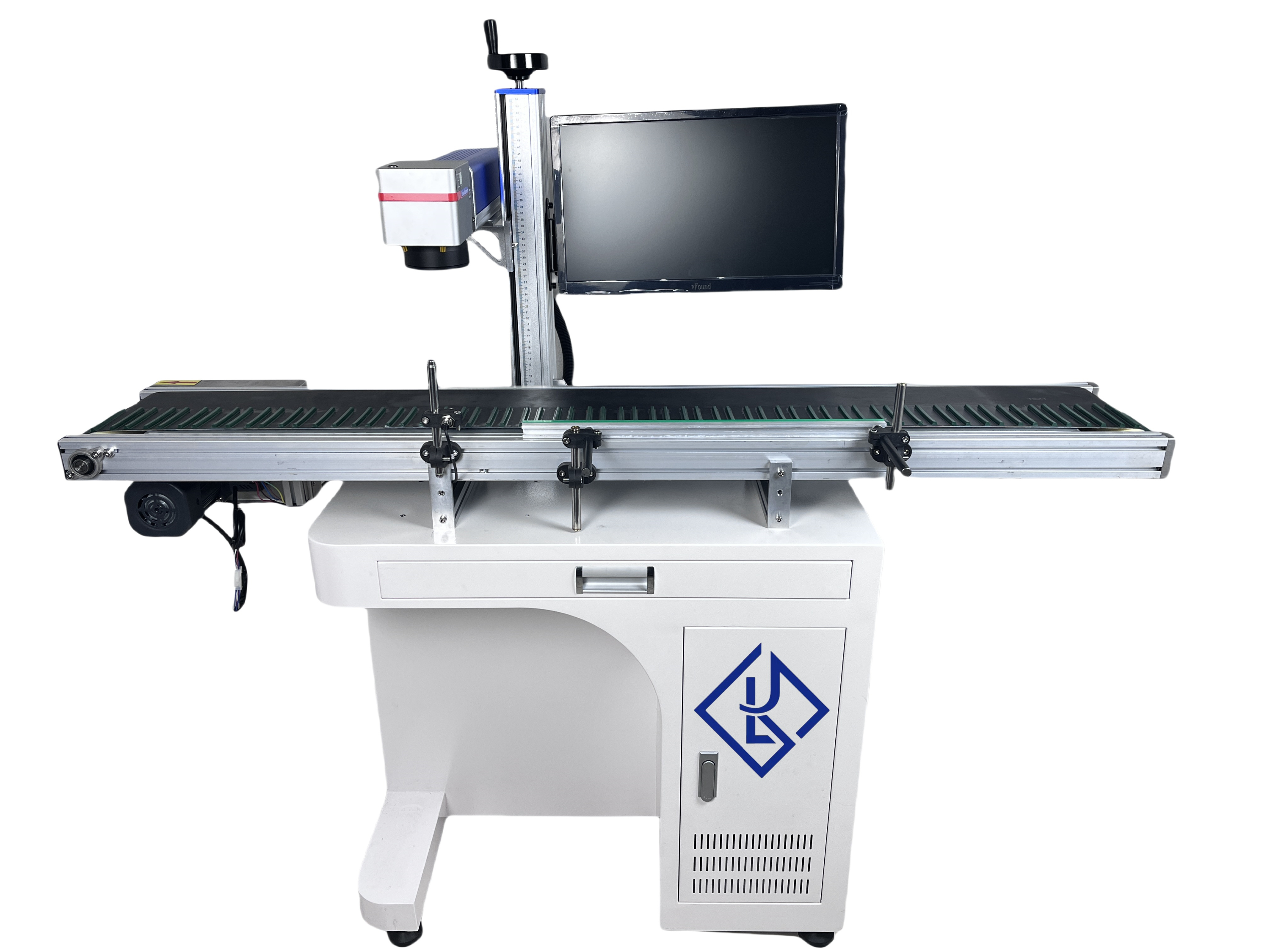 套筒圓柱體流水線(xiàn)激光打標(biāo)機(jī)